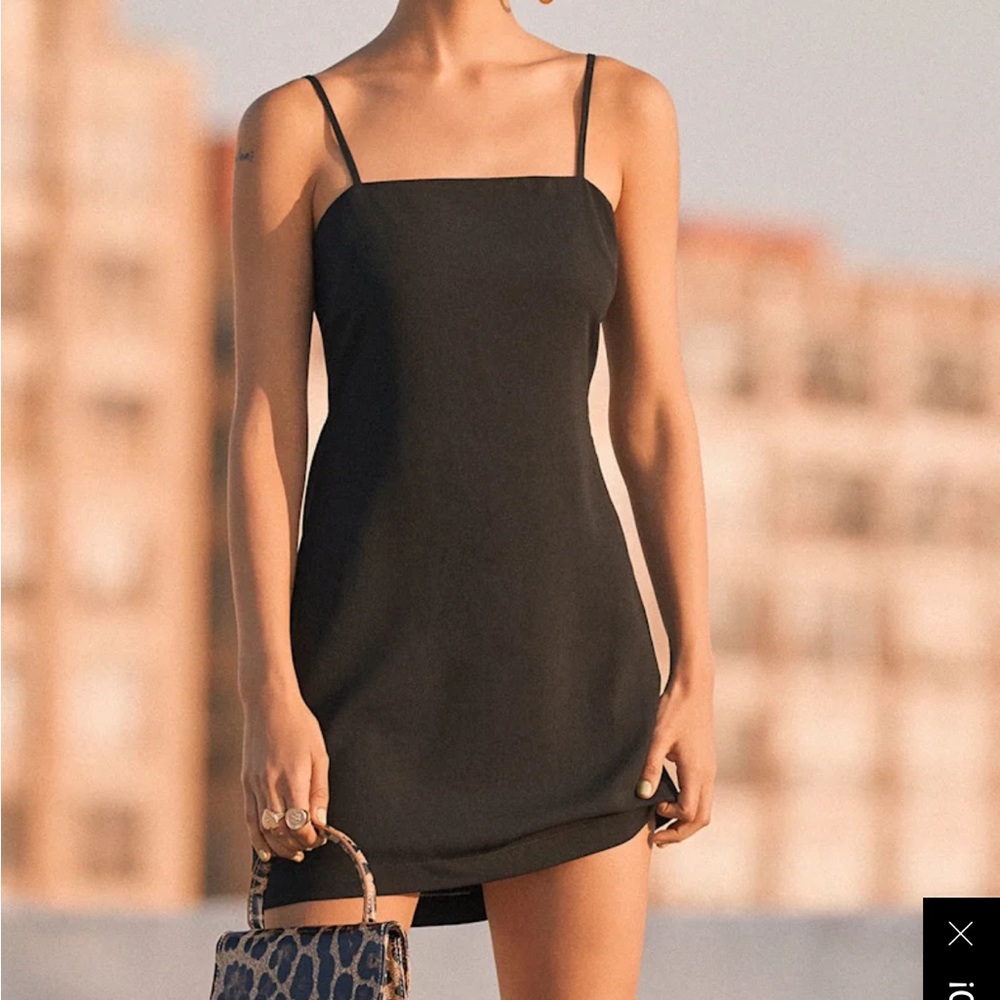 Lulus Black Toast to Life Mini Dress